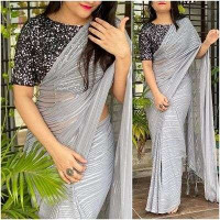 Saree with Designer Blouse