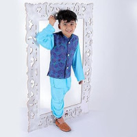 Kurta with Dhoti Pants & Jacket